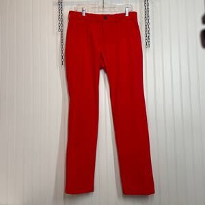 Kjus Men's Red Ike Golf Pants Size S - Sports Athleisure Athletic